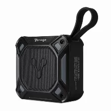 Bocina Bluetooth Vorago Bsp-300-v3, 5 Cm, 4 W, Usb-c, 5.0, Auxiliar 3.5 Mm, Negro