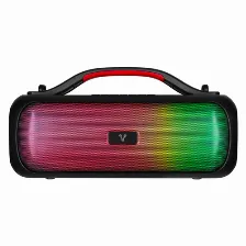 Bocina Vorago Bsp-440, Inalambrica, Bluetooth, 20w Rms, Negro