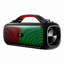Bocina Vorago Bsp-440, Inalambrica, Bluetooth, 20w Rms, Negro