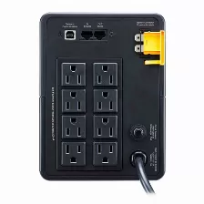 No Break Apc Bx1200m-lm 1.2 Kva / 650 W, 350 J, 8 Salidas Ac, Negro