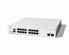 Switch Cisco C1200-16t-2g Gestionado, L2/l3, Rj-45 16, Gigabit Ethernet (10/100/1000), Blanco