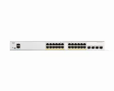 Switch Cisco C1200-24fp-4g Gestionado, L2/l3, Rj-45 24, Gigabit Ethernet (10/100/1000), Blanco