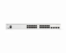Switch Cisco C1300-24t-4g Gestionado, L2/l3, Rj-45 24, Gigabit Ethernet (10/100/1000), Blanco