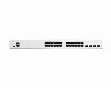 Switch Cisco C1300-24t-4x Gestionado, L2/l3, Rj-45 24, Gigabit Ethernet (10/100/1000), Blanco