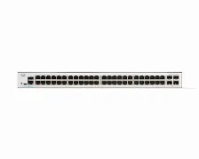 Switch Cisco C1300-48t-4x Gestionado, L2/l3, Rj-45 48, Gigabit Ethernet (10/100/1000), Blanco