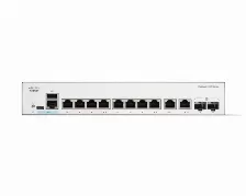 Switch Cisco Catalyst Catalyst 1300 Gestionado, L2, Rj-45 8, Gigabit Ethernet (10/100/1000), Gris