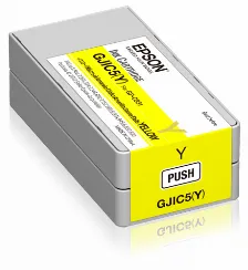 Cartucho De Tinta Epson Gjic5(y) Original, Amarillo