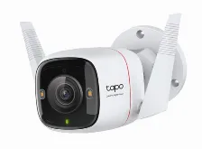 Camara De Vigilancia Color Pro Tapo C325ws, Ip66, 2k Qhd 4mp, 2688x1520