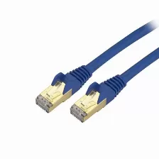 Patchord Startech.com Cat6a, 9.1 M, Azul