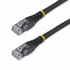 Patchord Startech.com Cat6, 3 M, U/utp (utp), Negro