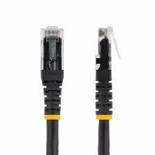 Patchord Startech.com Cat6, 3 M, U/utp (utp), Negro