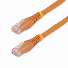 Patchord Startech.com Cat6, 4.6 M, U/utp (utp), Naranja