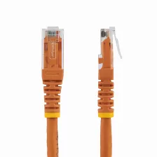 Patchord Startech.com Cat6, 4.6 M, U/utp (utp), Naranja