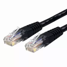 Patchord Startech.com Cat6, 0.91 M, U/utp (utp), Negro
