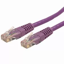 Patchord Startech.com Cat6, 1.8 M, U/utp (utp), Púrpura