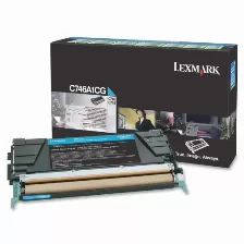 Tóner Lexmark C746a1cg Original, Cian