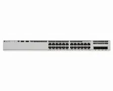 Switch Cisco Catalyst 9200l Gestionado, L3, Rj-45 24, Gigabit Ethernet (10/100/1000), Gris