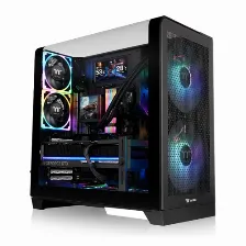 Gabinete Thermaltake View 390 Air, Mid Tower, Atx, 2x Ventiladores, Negro