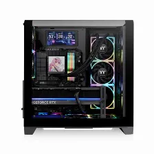Gabinete Thermaltake View 390 Air, Mid Tower, Atx, 2x Ventiladores, Negro