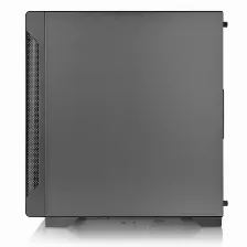 Gabinete Thermaltake S100 Tg, Micro Tower, Ventana Lateral, 1x Ventilador, Negro
