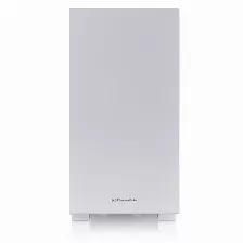 Gabinete Thermaltake S100 Tg Snow, Micro-tower, Ventana Lateral, 1x Ventilador, Blanco