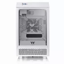 Gabinete Thermaltake The Tower 100 Snow Mini Tower, Ventana, 2x Ventiladores 120mm, Blanco