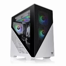 Gabinete Thermaltake Divider 170 Tg Argb, Ventana Lateral, 2x Ventiladores Argb, Negro/blanco