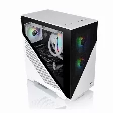 Gabinete Thermaltake Divider 170 Tg Argb, Ventana Lateral, 2x Ventiladores Argb, Negro/blanco