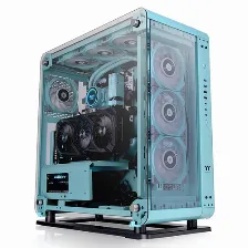 Gabinete Thermaltake Core P6 Midi-tower, Ventana Lateral, Sin Fuente, Turquesa