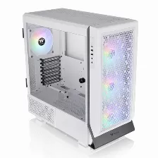Gabinete Thermaltake Ceres 500 Tg Argb Snow, Midi-tower, Ventana Lateral, 4x Ventiladores, Blanco