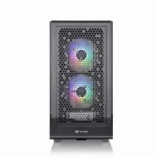 Gabinete Thermaltake Ceres 330 Tg Argb Midi Tower, 3x Ventiladores, Negro