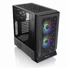 Gabinete Thermaltake Ceres 330 Tg Argb Midi Tower, 3x Ventiladores, Negro