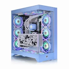 Gabinete Thermaltake Cte E600 Mx, Midi-tower, Ventana Lateral/frontal, Sin Fuente, Azul