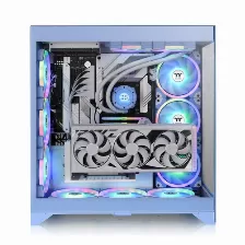 Gabinete Thermaltake Cte E600 Mx, Midi-tower, Ventana Lateral/frontal, Sin Fuente, Azul