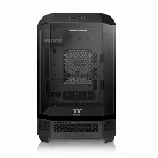 Gabinete Thermaltake The Tower 300 Micro Tower, Ventana Frontal, 2x Ventiladores, Negro