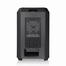 Gabinete Thermaltake The Tower 300 Micro Tower, Ventana Frontal, 2x Ventiladores, Negro
