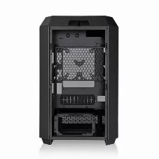 Gabinete Thermaltake The Tower 300 Micro Tower, Ventana Frontal, 2x Ventiladores, Negro