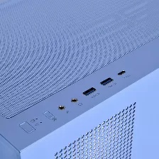 Gabinete Thermaltake View 270 Tg Argb, Mid Tower, Ventana Lateral /frontal, 3x Vent, Azul