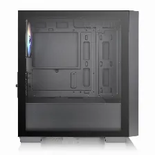 Gabinete Thermaltake Versa H16 Tg Argb Micro Tower, Ventana Lateral, 3x Ventiladores, Negro