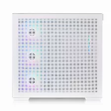 Gabinete Thermaltake View 380 Tg Argb Snow Midi Tower, Vidrio Frontal/lateral, 4x Vent., Blanco