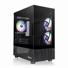 Gabinete Thermaltake View 170 Tg Argb, Micro Tower, 3x Ventiladores, Panel De Vidrio, Negro Open Box