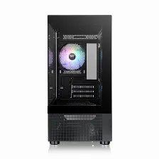 Gabinete Thermaltake View 170 Tg Argb, Micro Tower, 3x Ventiladores, Panel De Vidrio, Negro Open Box
