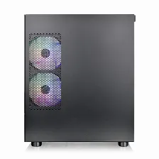 Gabinete Thermaltake View 170 Tg Argb, Micro Tower, 3x Ventiladores, Panel De Vidrio, Negro Open Box