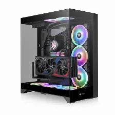 Gabinete Thermaltake Cte E550 Tg Midi Tower, M-atx, Atx, E-atx, Compatible Con Back Conect, Negro
