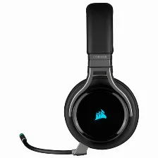 Diadema Gamer Corsair Virtuoso Wireless Rgb Led, Con Microfono, 7.1 Canales, Pc, Ps4, Usb, 3.5mm, 20-40000hz, Negro (ca-9011185-na)