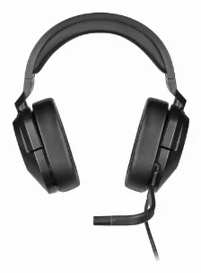 Audifonos Corsair Hs55 Diadema Para Juego, Microfono Boom, Conectividad Alambrico, Conector De 3.5 Mm Si, Color Negro