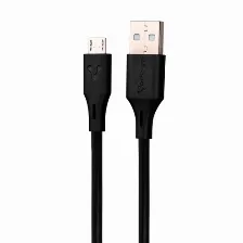 Cable Vorago Usb-a A Micro Usb, 1 Metro, Negro