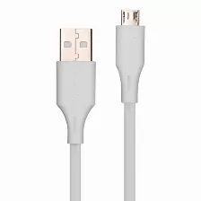 Cable Vorago Usb-a A Micro Usb 1m, Blanco