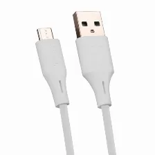 Cable Vorago Usb-a A Micro Usb 1m, Blanco
