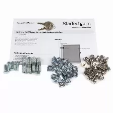 Tuercas Startech.com Tuerca Enjaulada, Acero, M6, Cantidad Por Paquete 100 Pieza(s), Color Negro